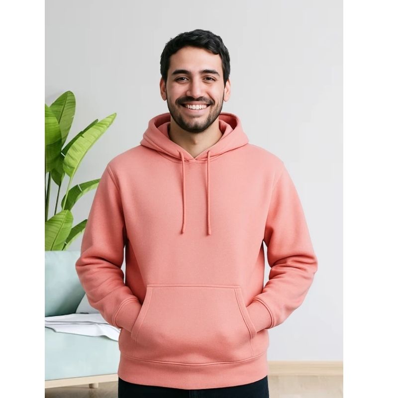 Aesthetic Gen Basic Pink Hoodie