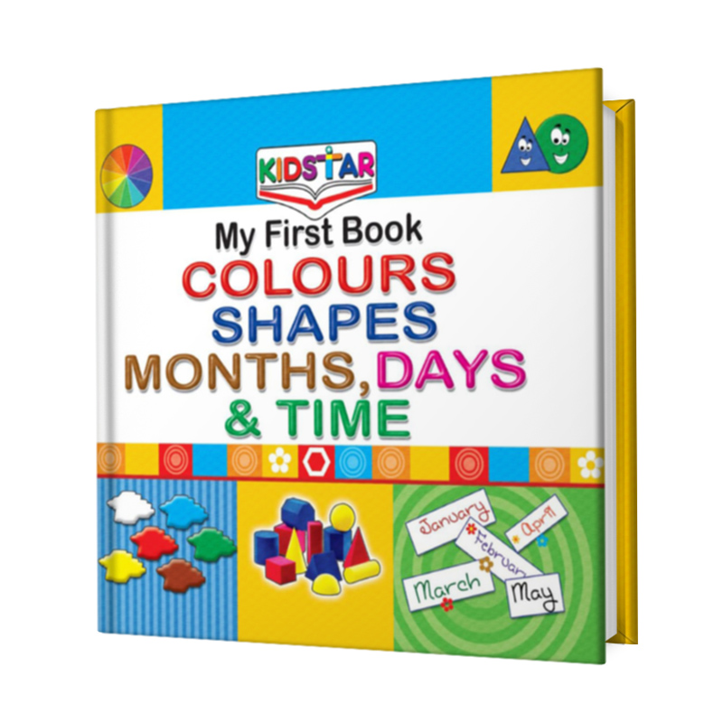 My First Book Colors shapes Months Days & Time