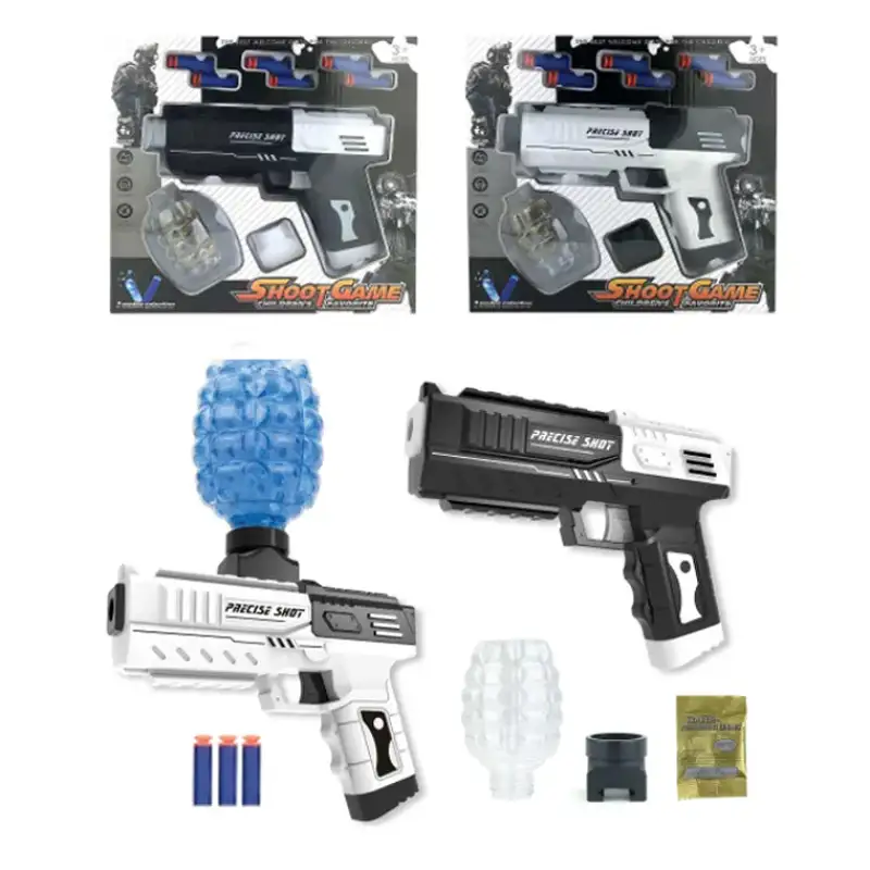 Precise Shot 2 in 1 Toy Gun - Nerf Gun &amp; Bubble Gun - Multi Color