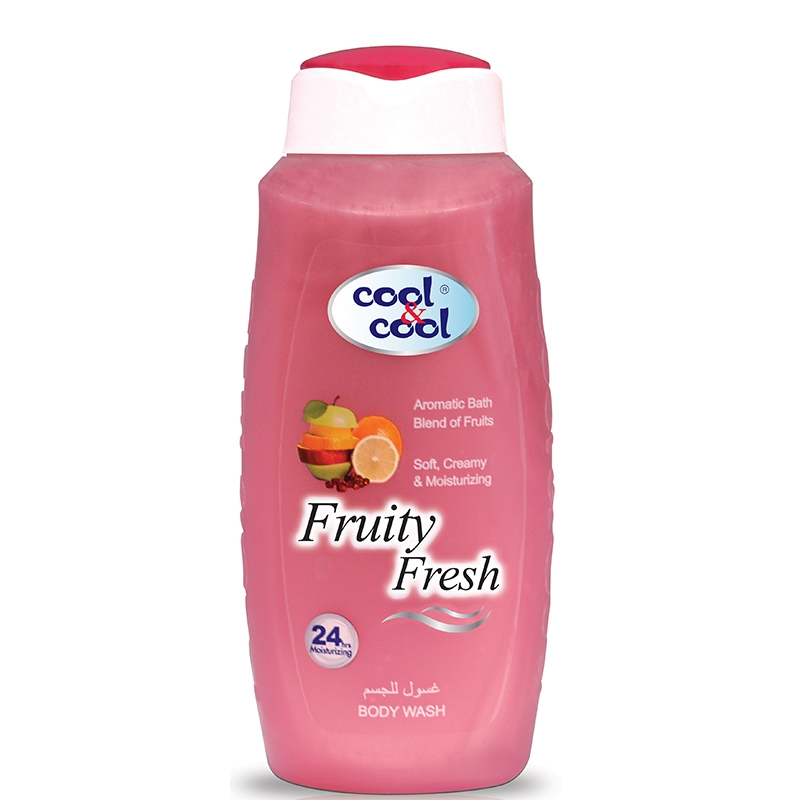 Cool & Cool Shower Gel 500ml Fruity Fresh