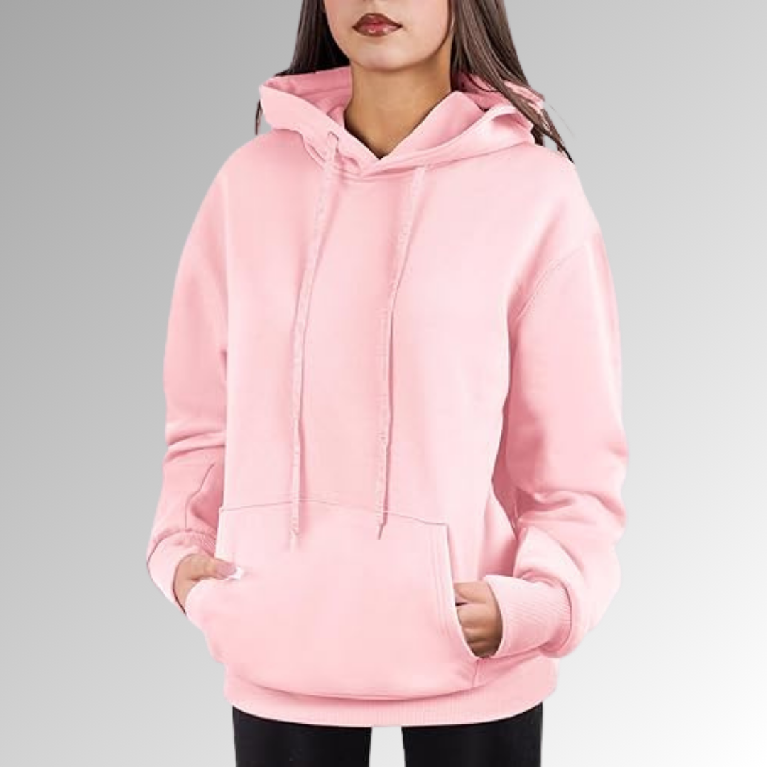 Soft Pink Hoodie for Casual and Cozy Style