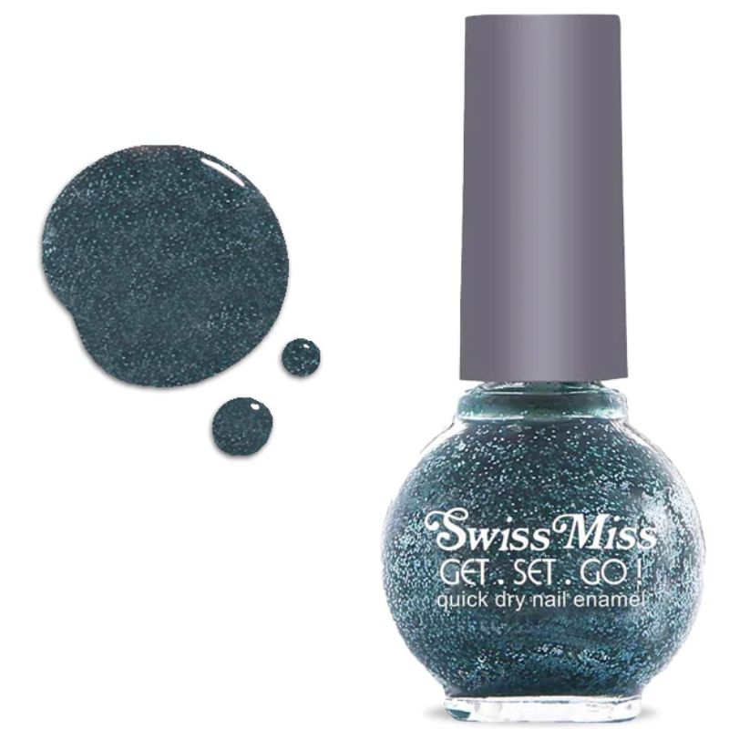Swiss Miss Np Sapphire Sparkle (F-401) Nail Polish