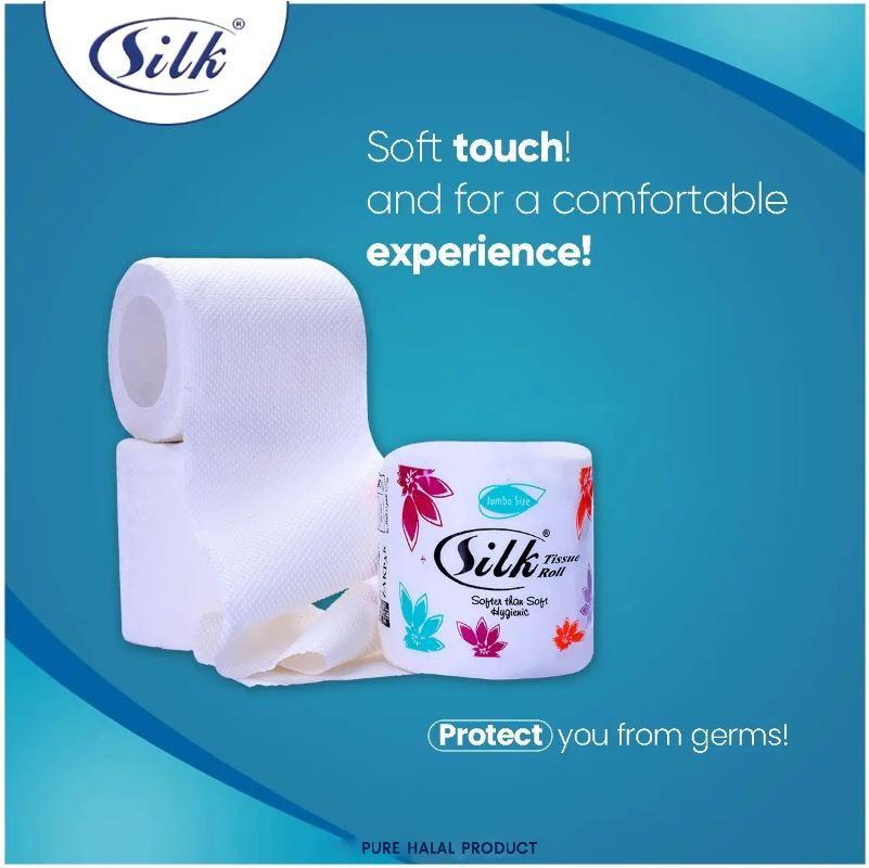 Silk Tissue Roll - Soft, Strong & Highly Absorbent