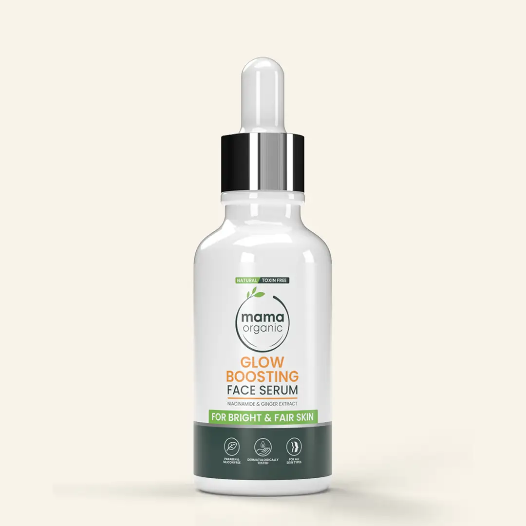 Glow Boosting Face Serum For Brighten & Fair Skin With Niacinamide & Ginger Extract - 30ml