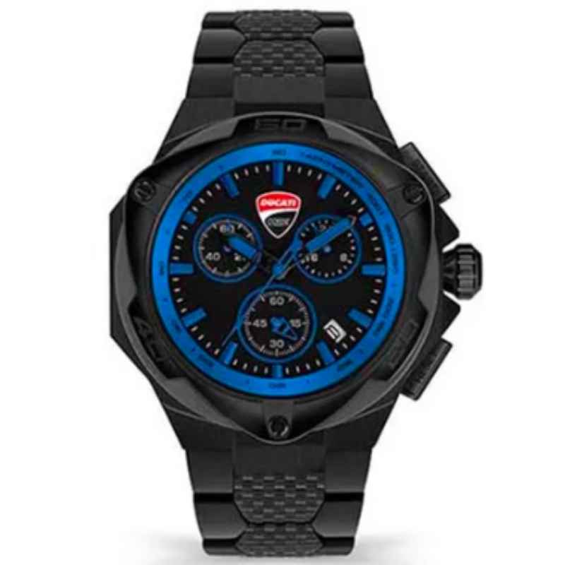 Ducati Corse Men's Motore Chronograph Stainless Steel Wrist Watch DTWGI2019007 - 49 mm - Ion Plated