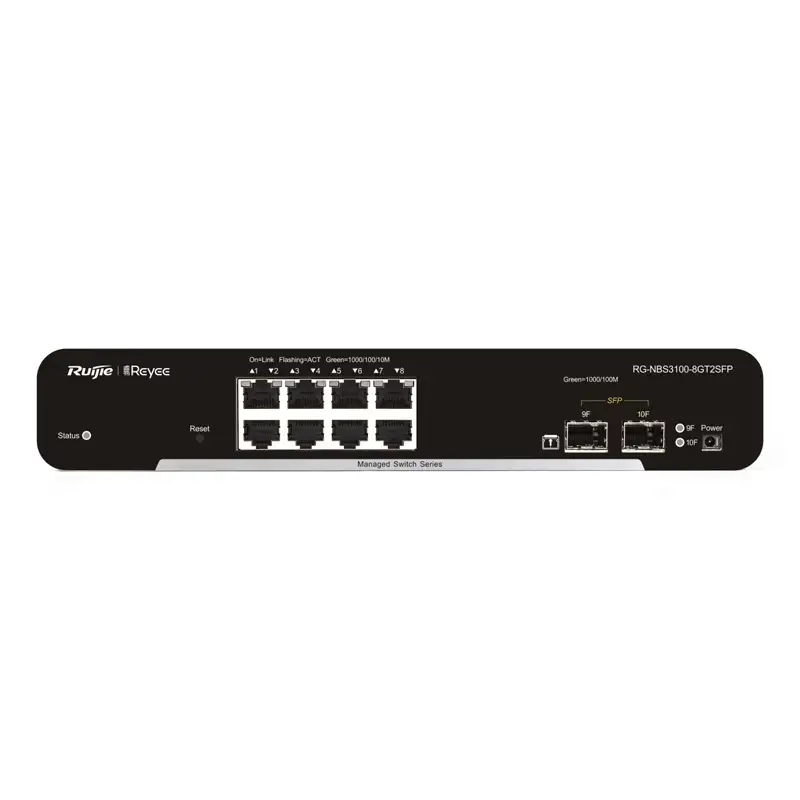 Ruijie RG-NBS3100-8GT2SFP 8-Port Gigabit Access Switch