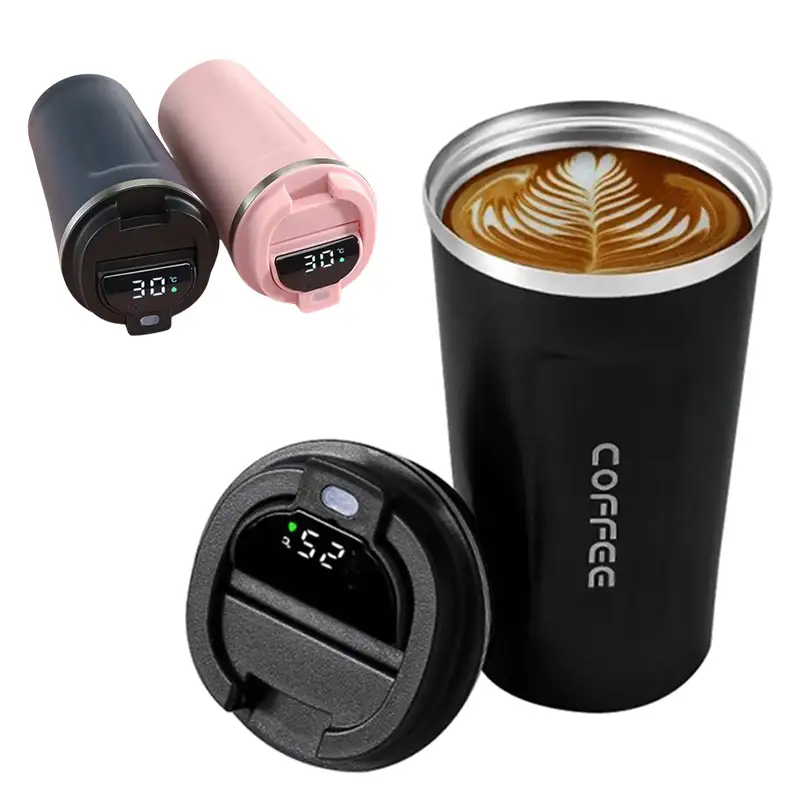 510ML Stainless Steel Thermos Flask With Digital LED Temperature Display