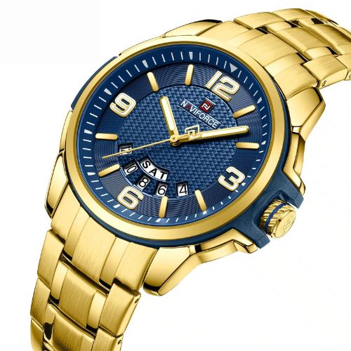 Naviforce NF9215S Day and Date Edition Watch For Men With Official Warranty