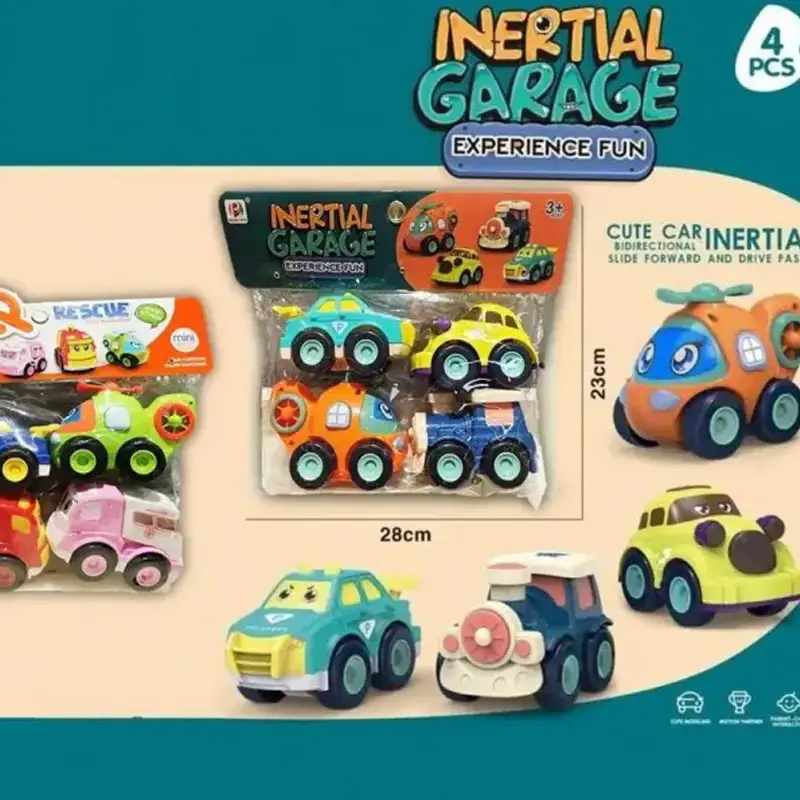 Friction Powered Cars Unbreakable Small Car Toys