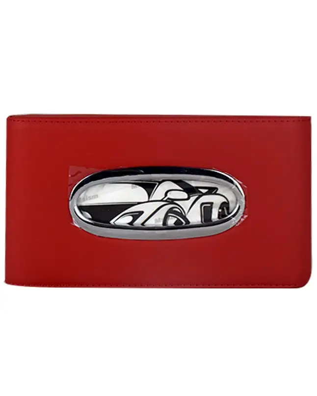 Car Tissue Box Red