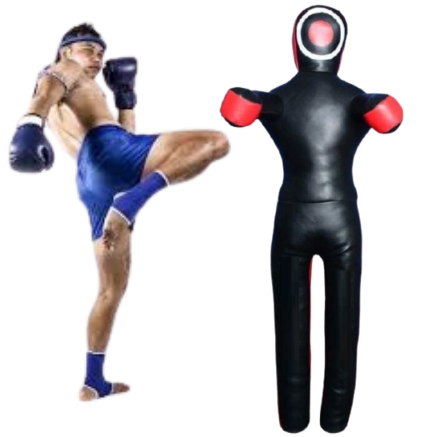 Kick Boxing MMA Wrestling Dummies Clearance Sale - Punching Judo Karate Grappling Dummy for Adults & Kids - Unfilled