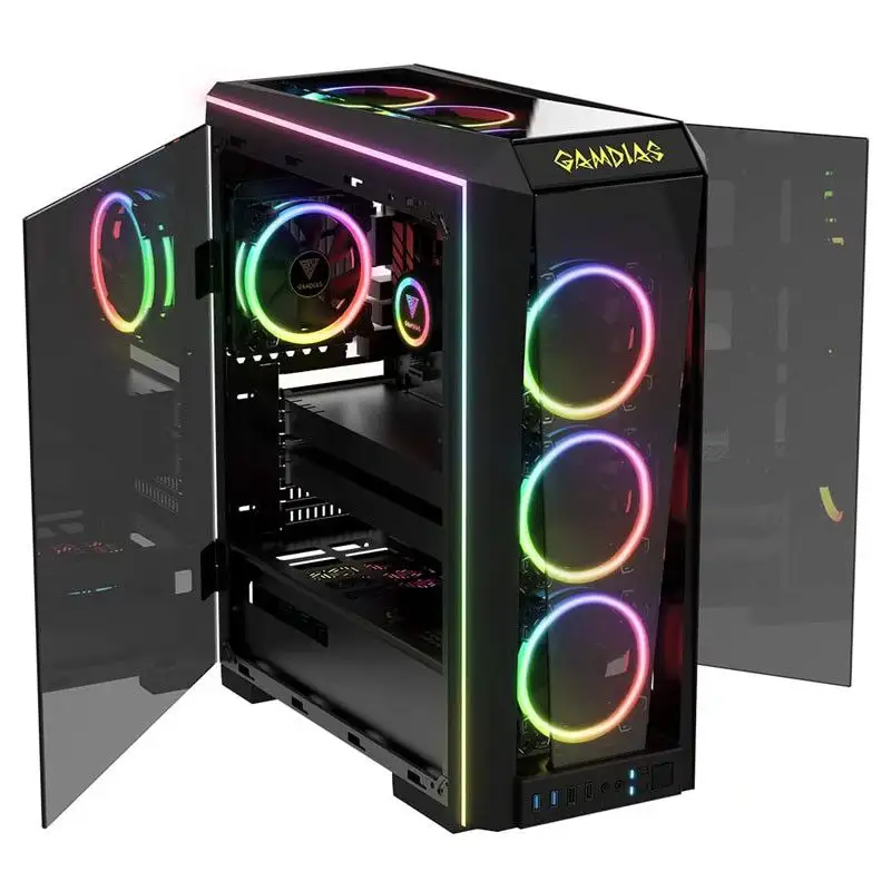 Gamdias Talos P1A Tempered Glass RGB Mid-Tower