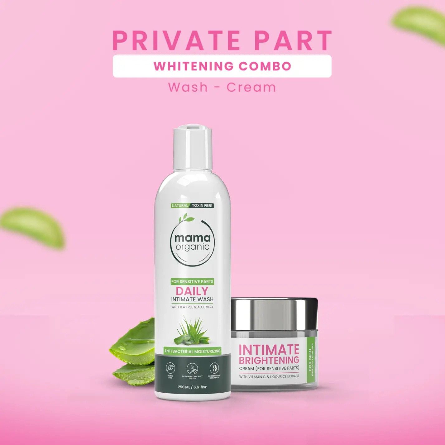 Private Part Whitening Combo - Natural & Non Toxic