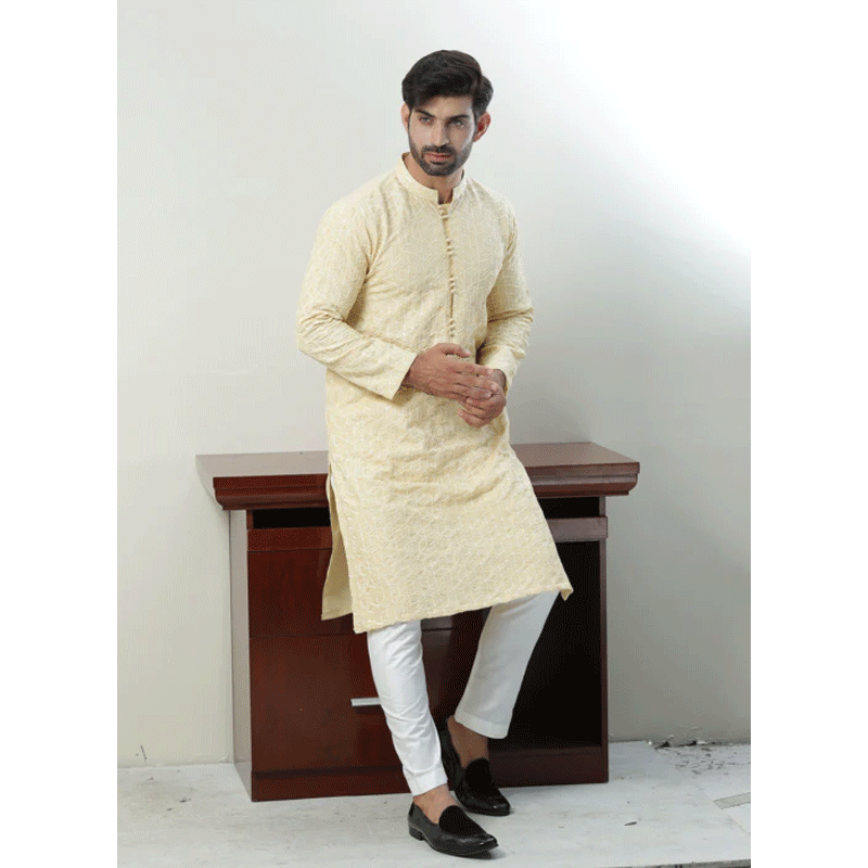 Kurta Corner Designer Kurta Pajama 7270-23