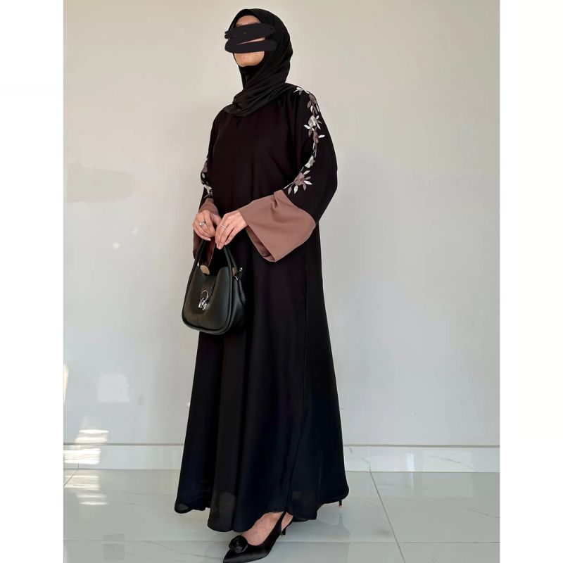 Hatun Embroidery Abaya Akhirah For Women