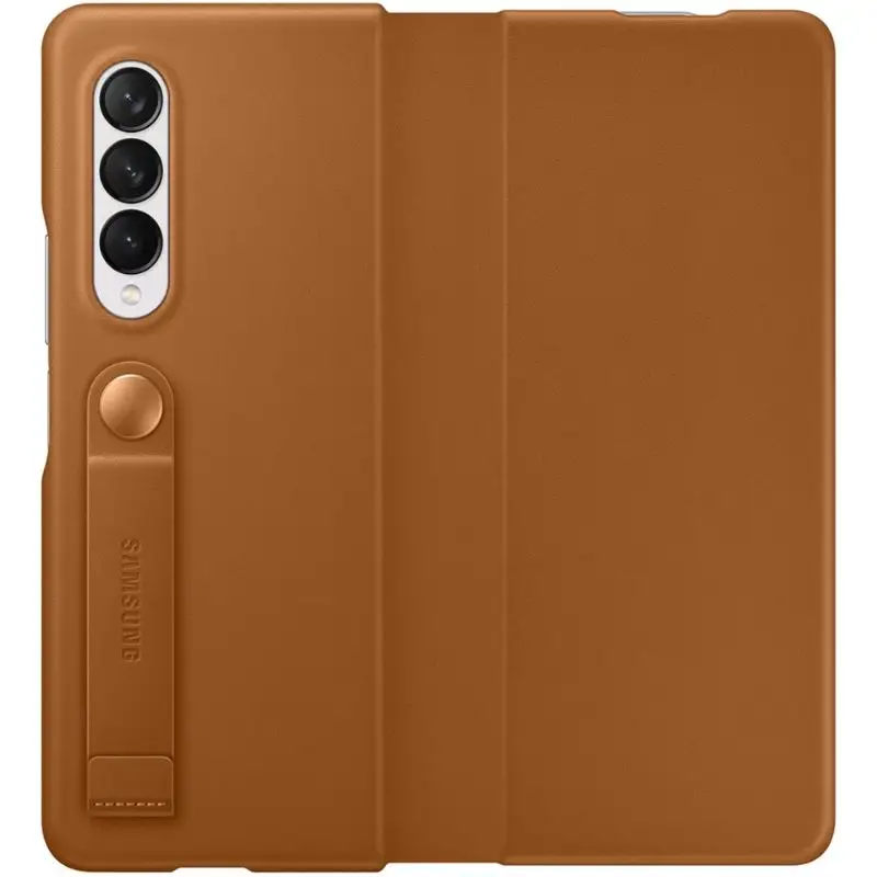 Samsung Galaxy Z Fold 3 5G Leather Flip Stand Cover