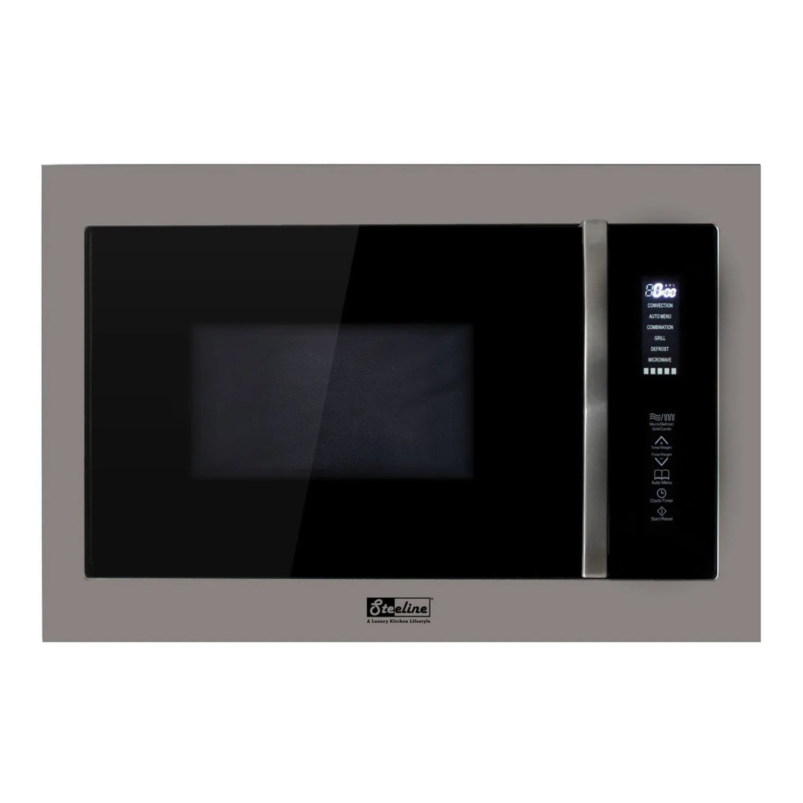 Steeline MEG60B-E S/S 25L Built-In Microwave Oven