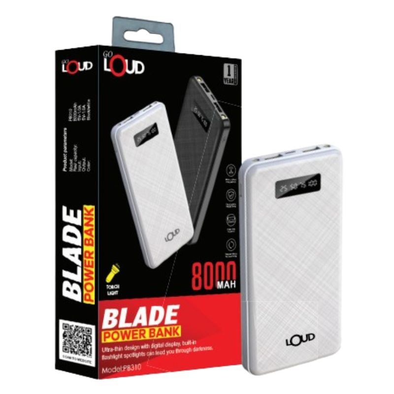 Loud PB310 (8000mAh) Blade Power Bank