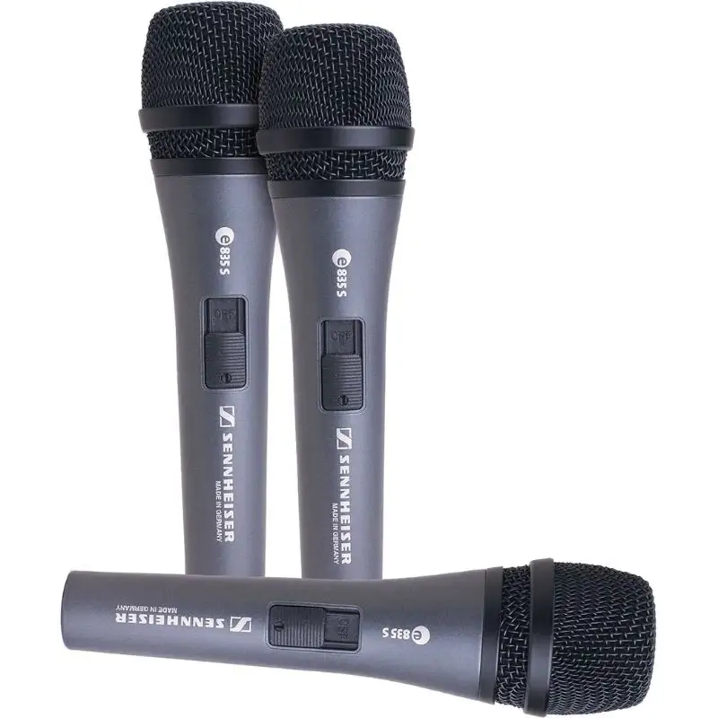 Sennheiser 835-S 3-Pack Microphones
