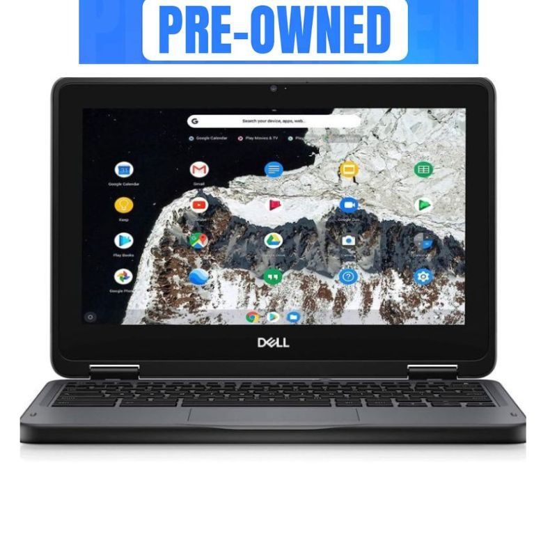 Dell Chromebook 3100 | Intel Celeron Processor | 4GB Ram | 32GB Storage 11.6″ Display Pre-Owned