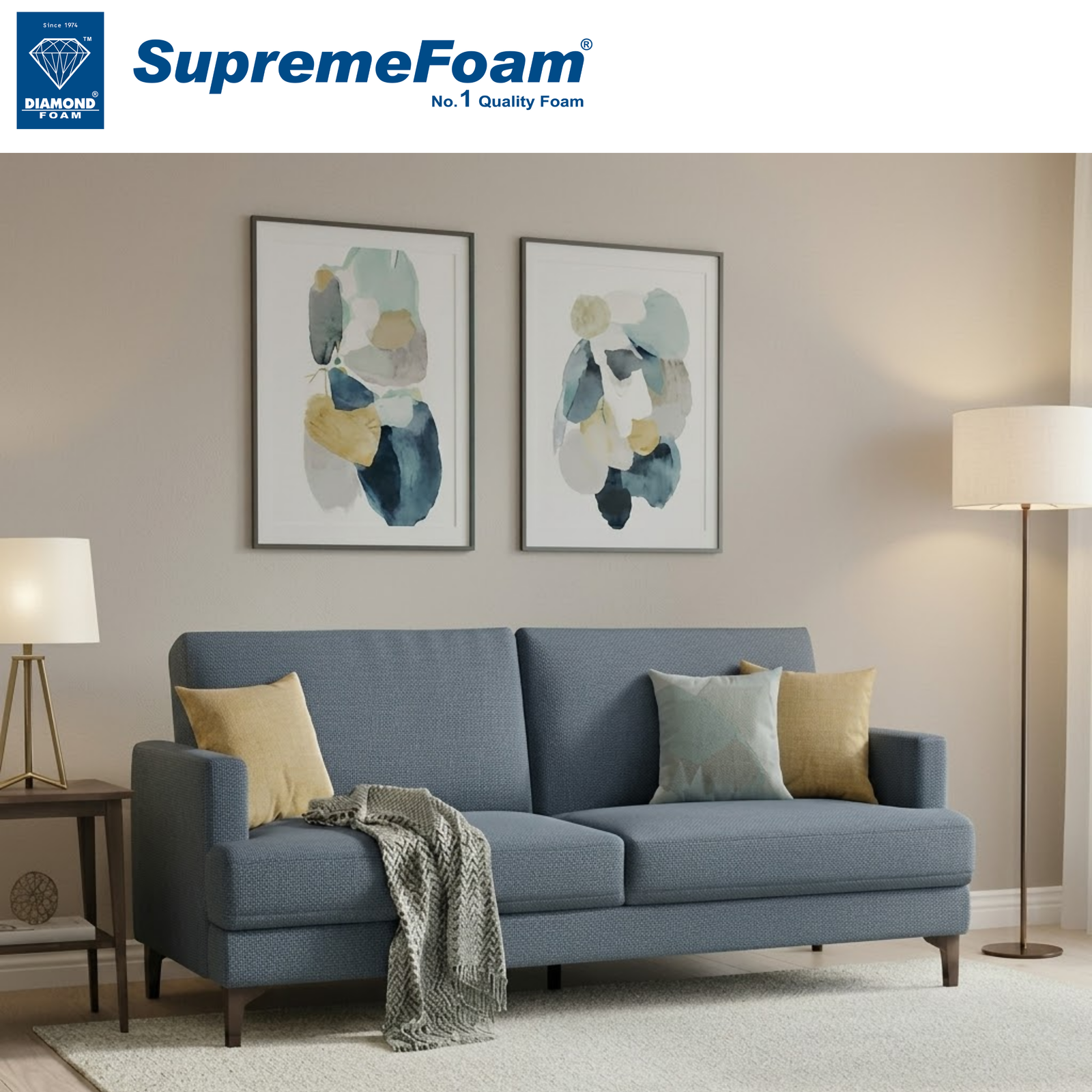Diamond Supreme Foam Sleeper Sofa Cum Bed | Diamond Foam Official Store