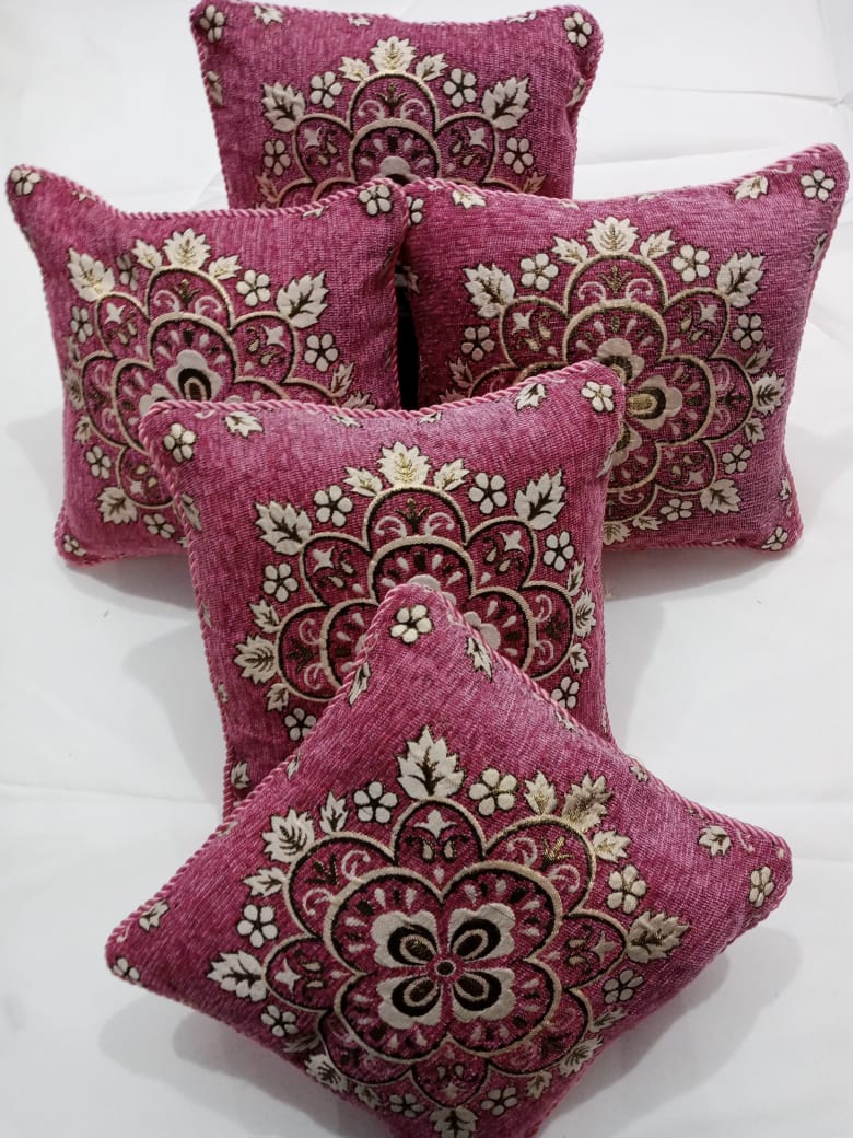 Velvet Cushion Covers | 5pcs Set | JC-10
