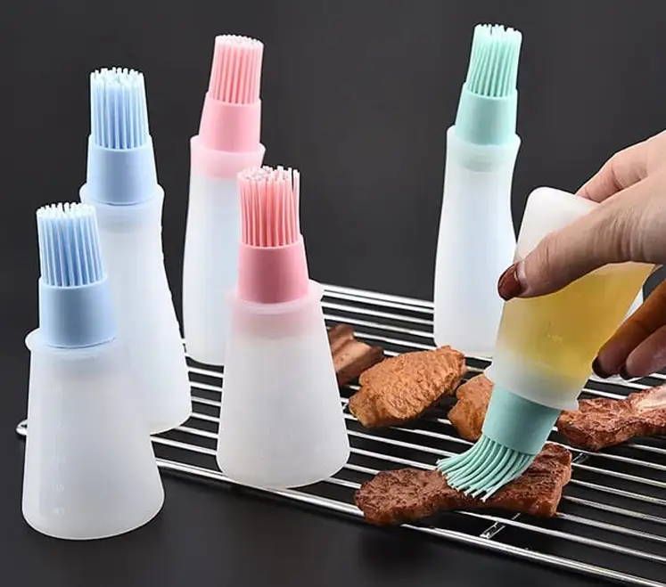 Silicone Oil Brush Bottle