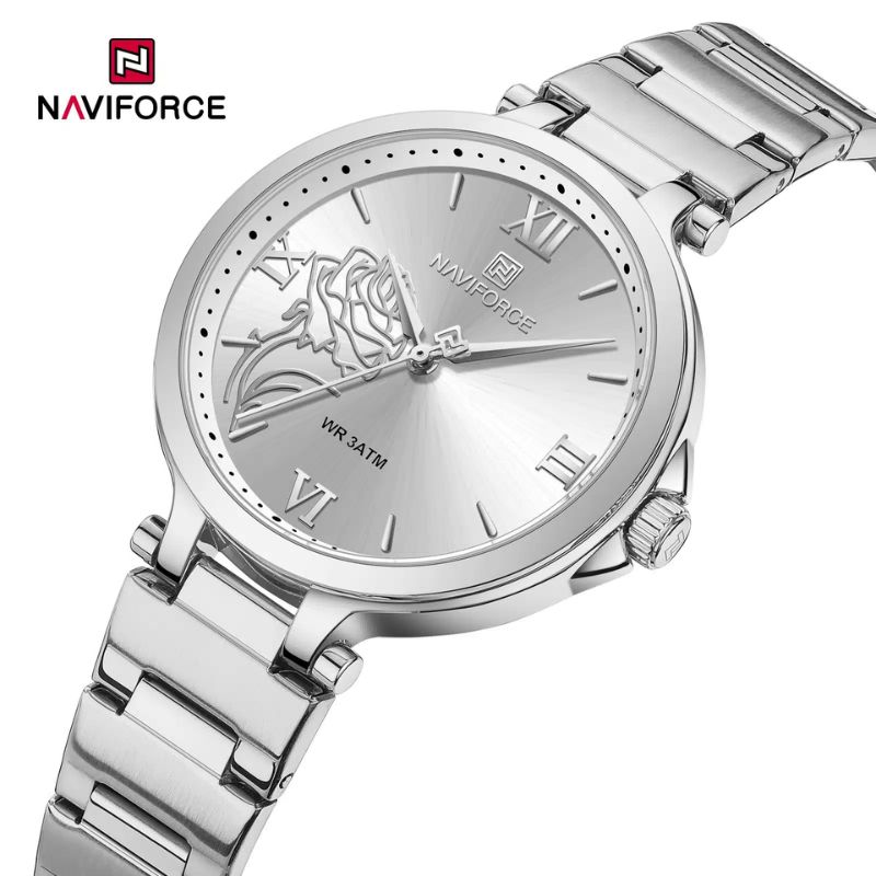 Naviforce NF 5060 Floral Grace Watch With Official Warranty