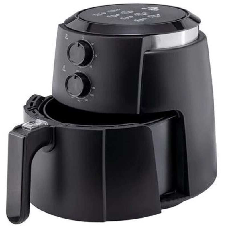 evvoli(italian) Air fryer 4 Liters, 1500W, No Pre-Heat Needed, No-Oil Frying, Fast, crispy and healthy, Temperature Control