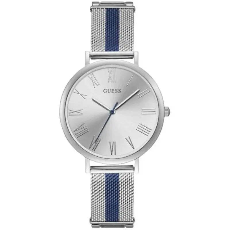 Guess Women’s Quartz Two Tone Stainless Steel Silver Dial 38mm Watch W1155L2