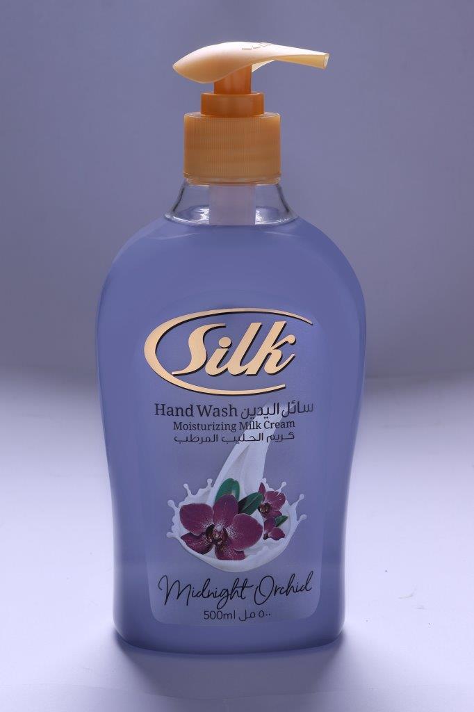 Silk Handwash Midnight Orchid - Luxurious Cleansing with Floral Fragrance