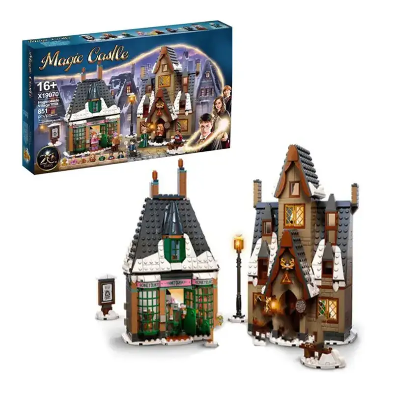 Harry Potter Hogsmeads Village Visit Building Blocks Set - A19070 - 851 pcs