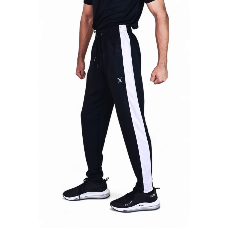 Dri Fit Black Bottoms with White Panel