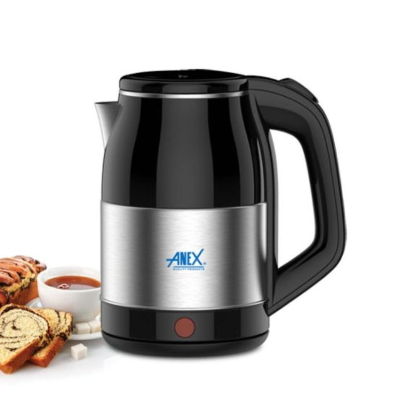 Anex AG-4062 Kettle 1.8 Liter Conceal Steel Body with Official Warranty