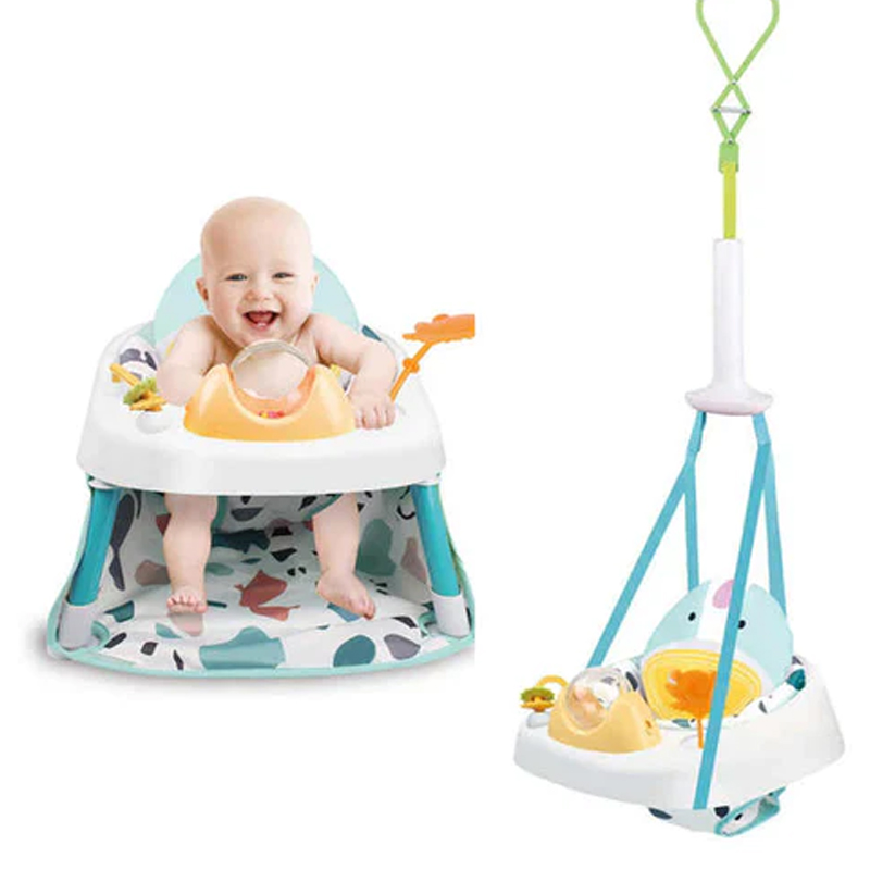 2 in 1 Baby Jumping Chair with Light & Sounds