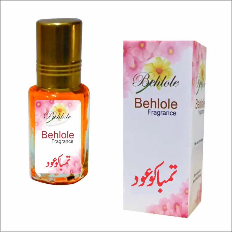 Attar tambakoo oudh 6 ml - Alcohol free Attar - Original attar By Behlole