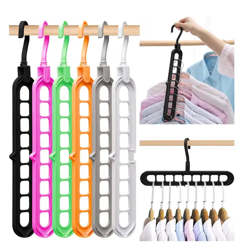 Multi Slot Hanger Closet Organizer 1Pc