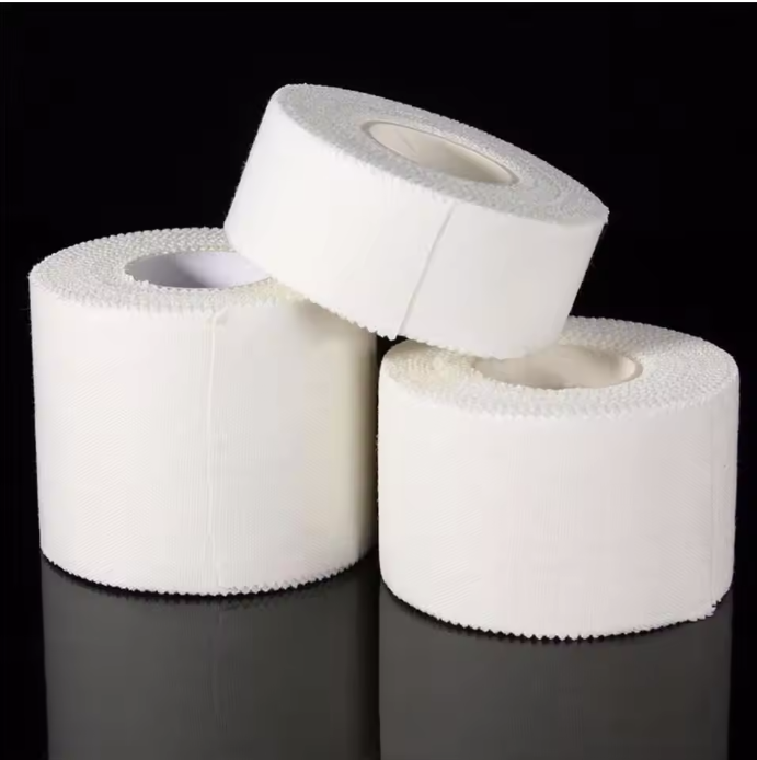 12.5/25/50mm/Roll Medical Waterproof Cotton Premium Adhesive Tape Sport Binding Physio Muscle Elastic Bandage Strain Injury Tape