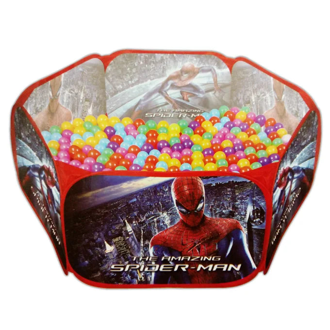 Spiderman Ball Pit Pool Play Tent With 15 Balls