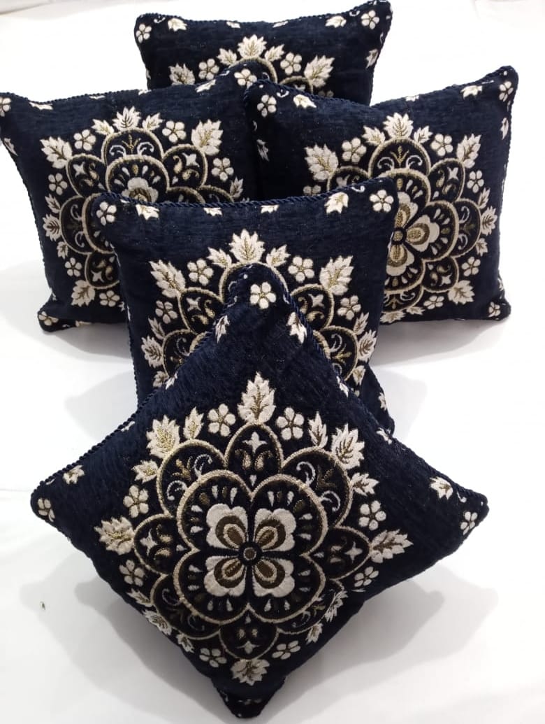 Velvet Cushion Covers | 5pcs Set | JC-03