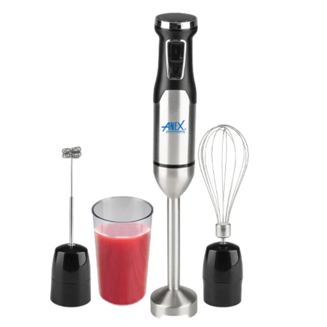 Anex  AG-146 Deluxe Hand Blender with Beater & Milk With Official Warranty