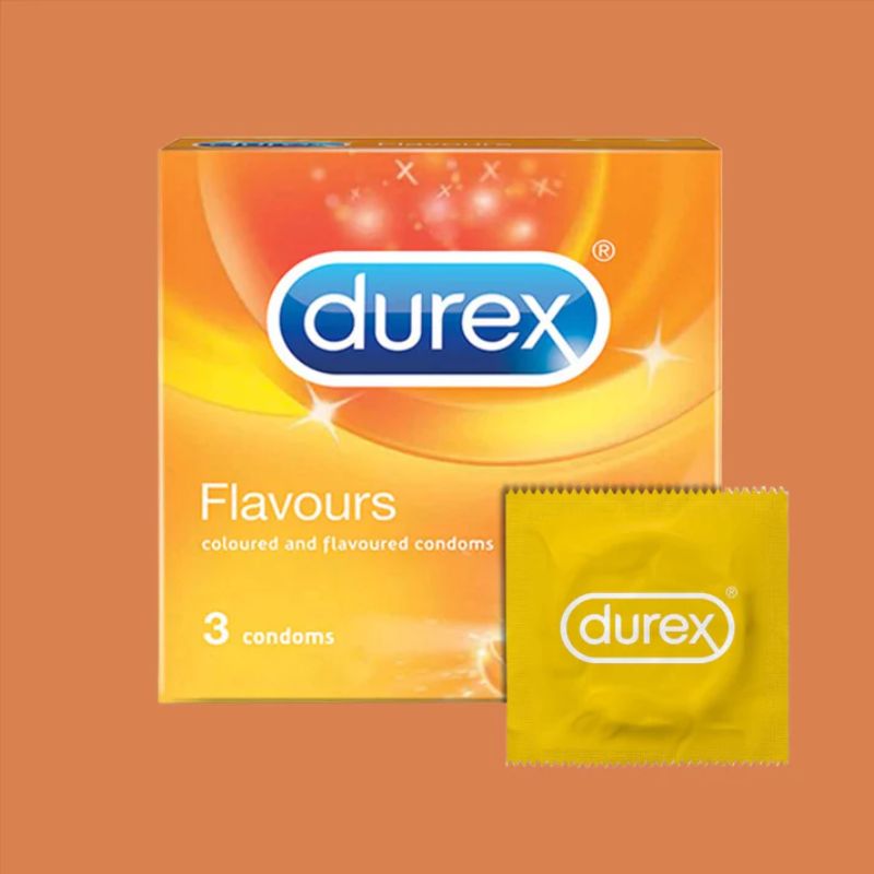 Durex Condom For Men Durex Flavors 3Pcs