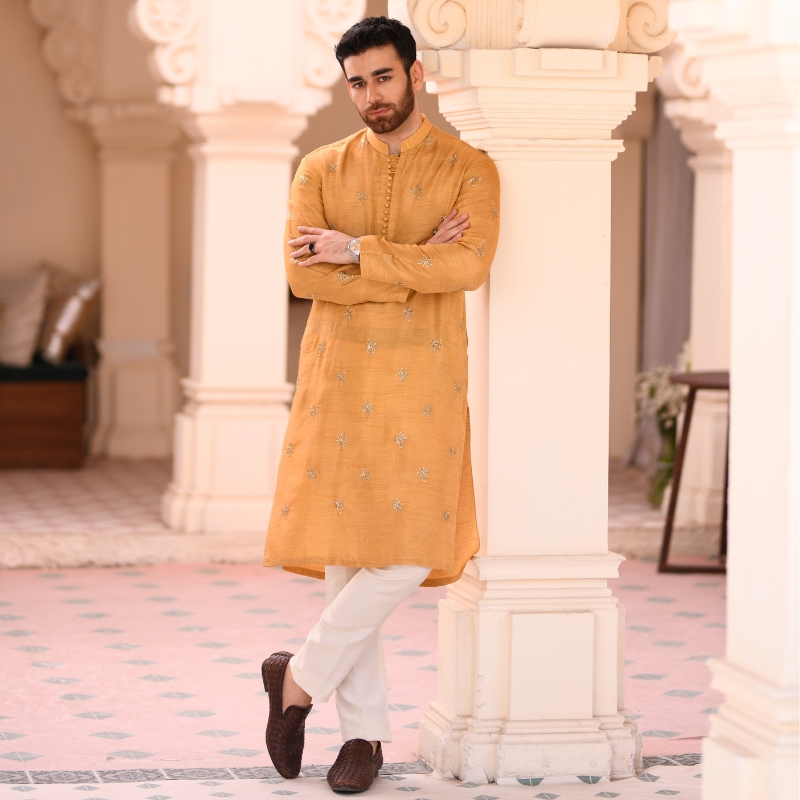 Hamna Ehtasham - ZARD - Men Festive Wear Kurta Trouser