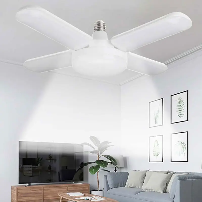 Fan Blade Foldable E27 Led Bulb