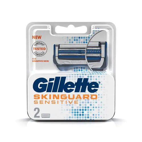 Gillette SkinGuard Cartridge Pack Of 2's Refills Original Poland