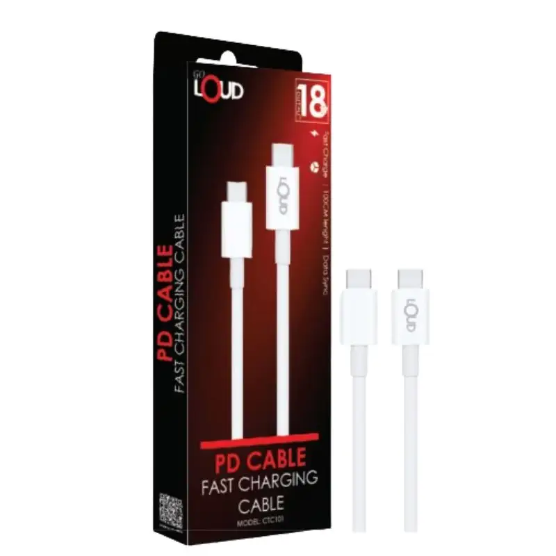 Loud CTC101 Type C Cable Fast Charging (C To C Cable)