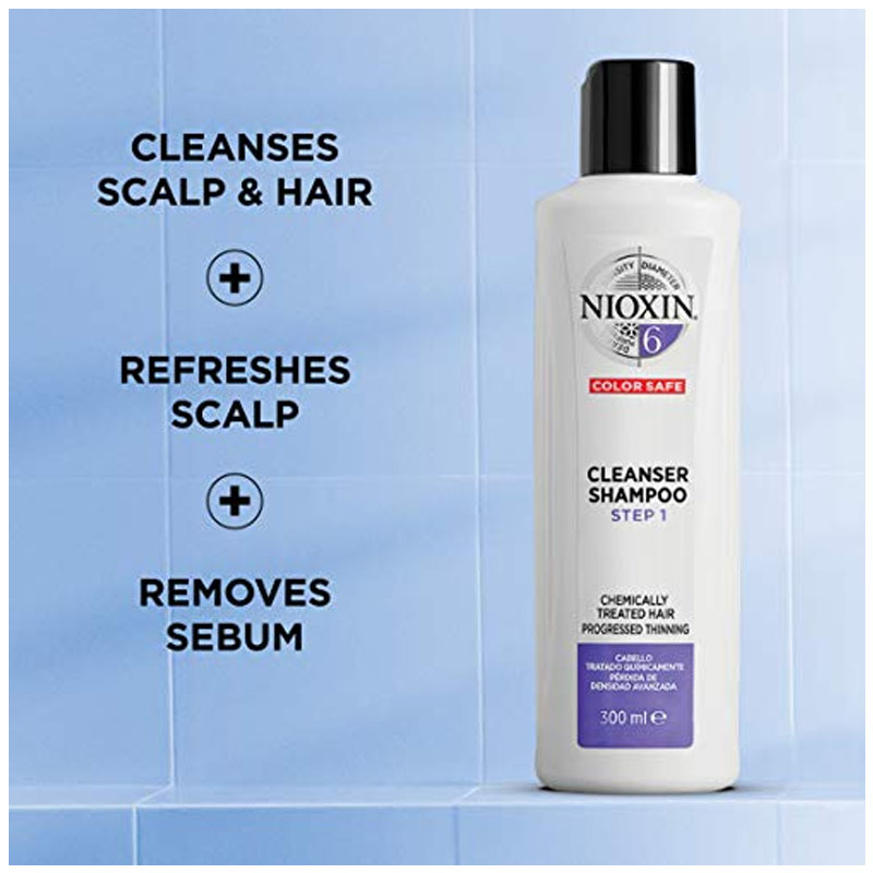 Nioxin System 6 Cleanser/Shampoo - 1000ml Multilang (SYS6) - (8005610495255)