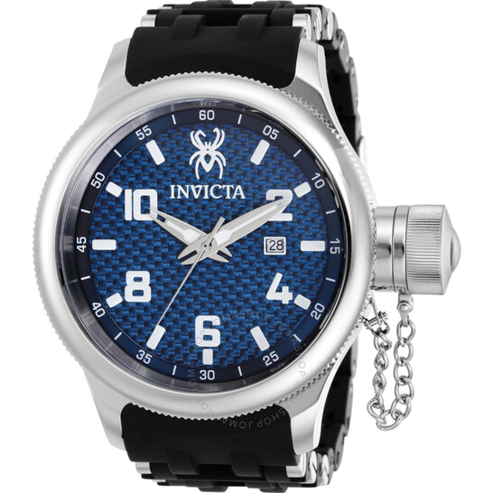 Invicta Russian Diver Quartz Blue Dial Men's Watch