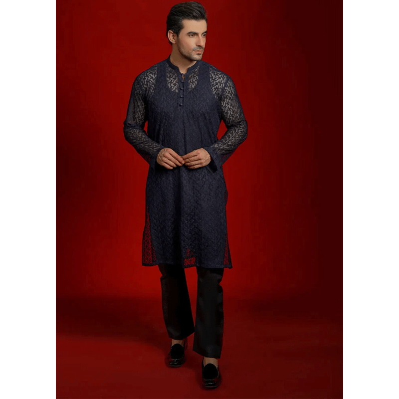 Kurta Corner Designer Kurta Pajama NT-1