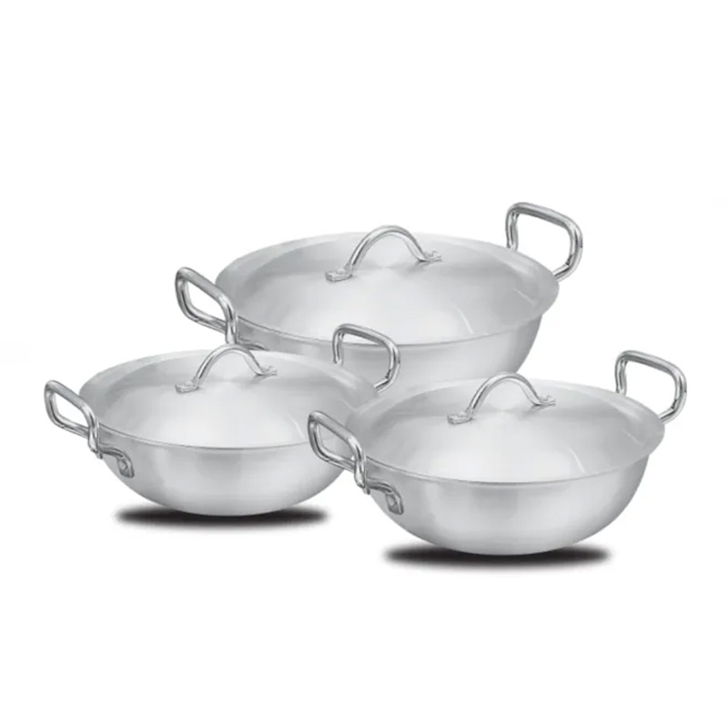 Falcon Aluminum Wok Set (6 Pcs)